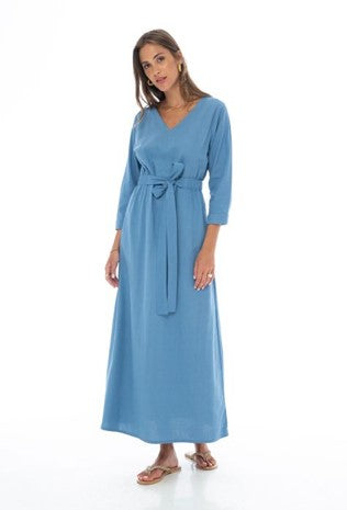 Ilene Long Dress - Linen
