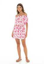 Load image into Gallery viewer, Hibiscus New Gypsy Short Dress
