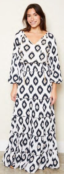 iKat Dye Montana Long Dress