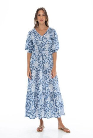 Oasis Long Dress - Cotton