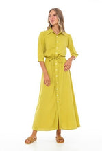 Load image into Gallery viewer, Hailey Long Shirt Dress
